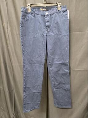 Lee Women's Relaxed Fit All Day Straight Leg Pant Imperial Blue 10 US